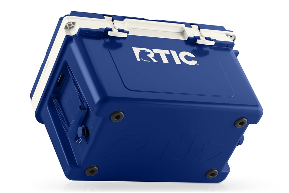 32 QT Ultra-Light Cooler Cobalt & White - Image 5
