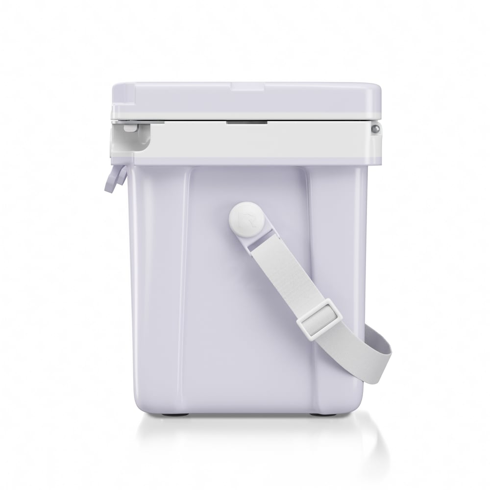 22 QT Ultra-Light Cooler Dusty Lilac/White - Image 6