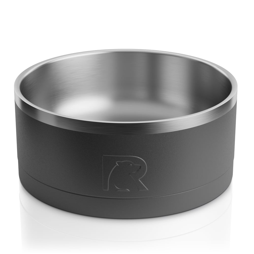 3-In-1 Dog Bowl Black & Black - Image 2