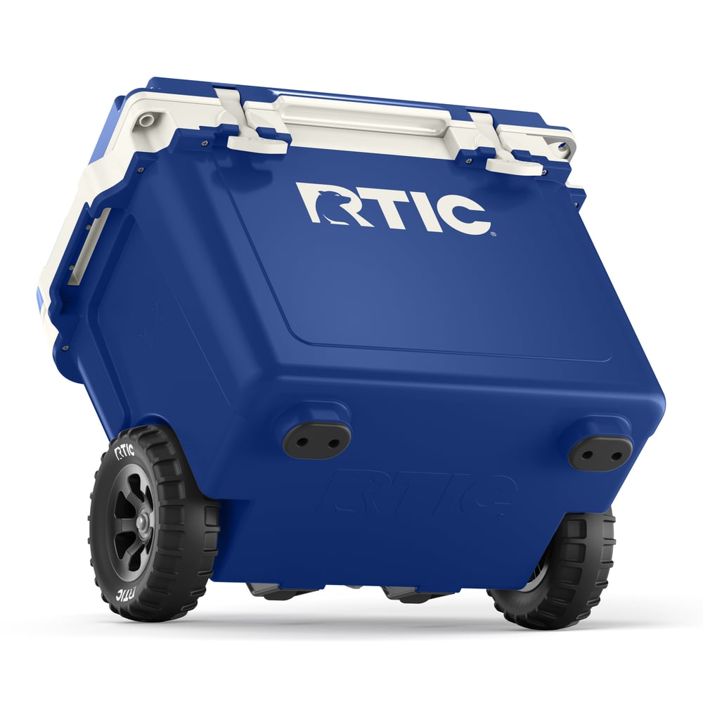 22 QT Ultra-Light Wheeled Cooler Cobalt & White - Image 6