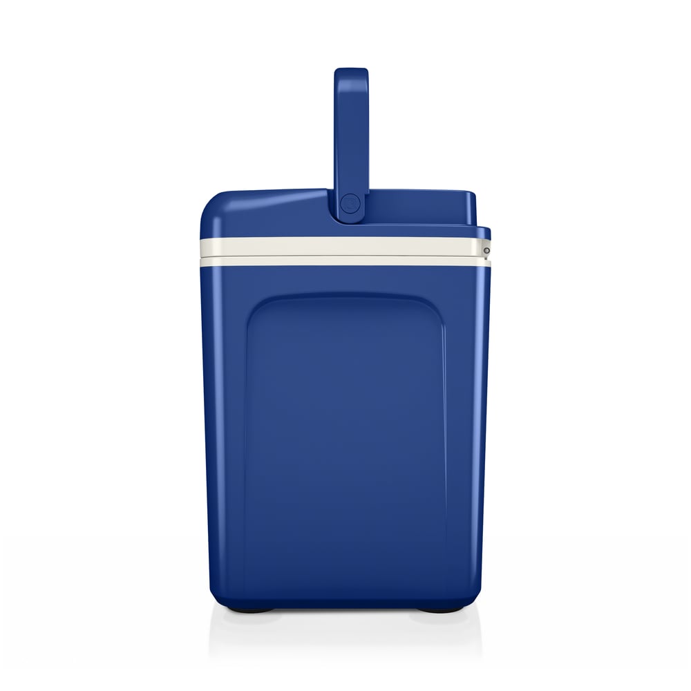 8 QT Road Trip Personal Cooler Cobalt & White - Image 3