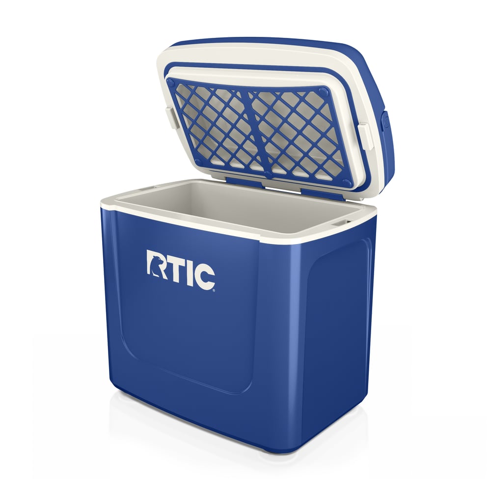 8 QT Road Trip Personal Cooler Cobalt & White - Image 5