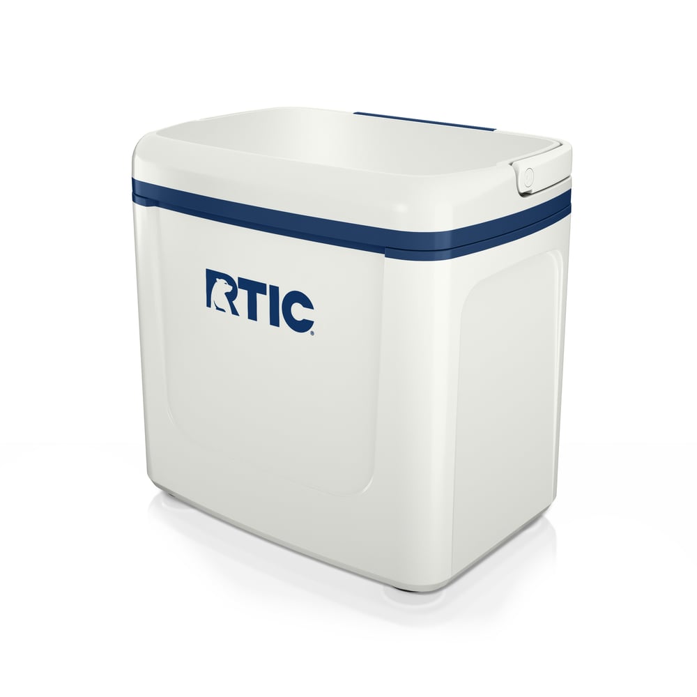 8 QT Road Trip Personal Cooler Cool Grey & Navy - Image 4