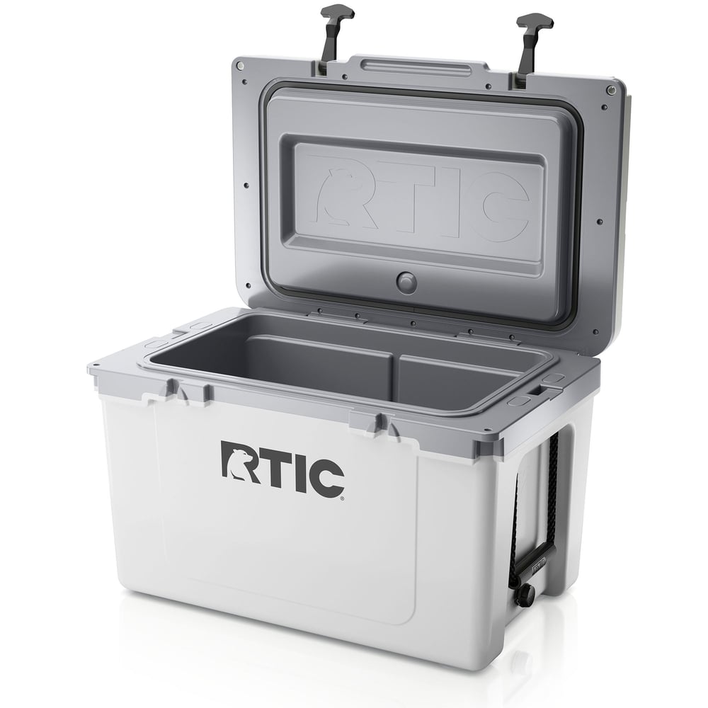 52 QT Ultra-Light Cooler White & Grey - Image 4