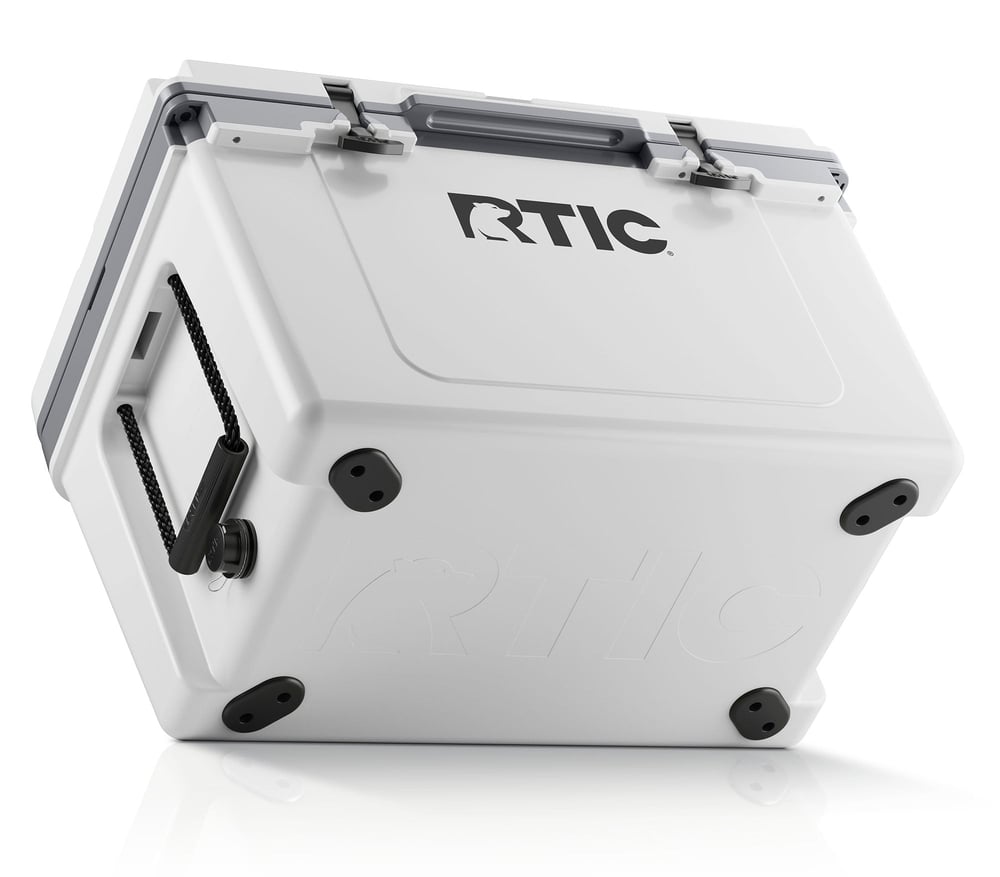 52 QT Ultra-Light Cooler White & Grey - Image 6