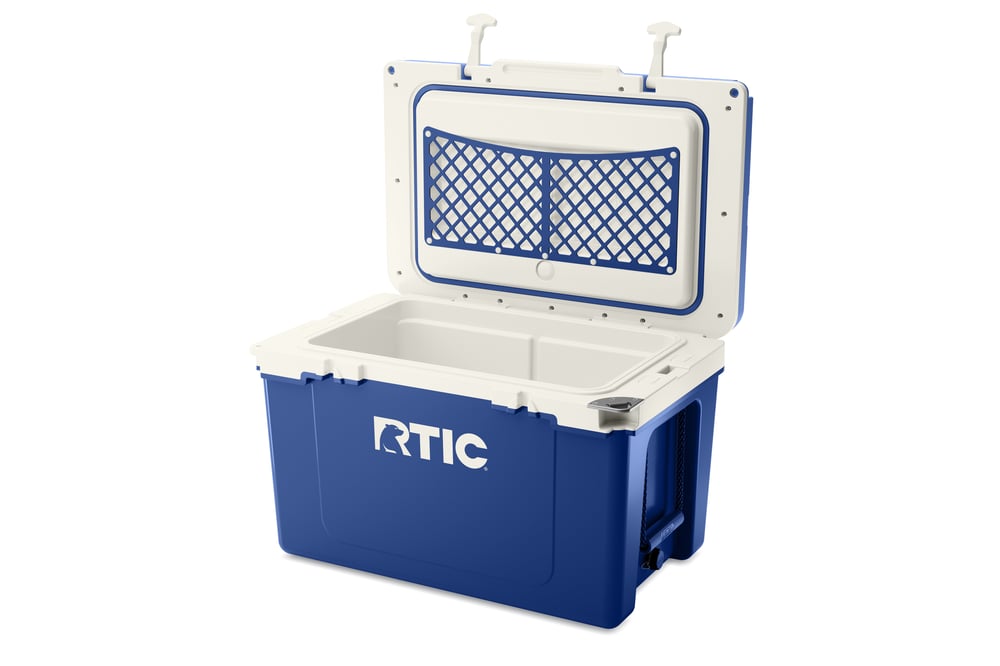 52 QT Ultra-Light Cooler Cobalt & White - Image 3