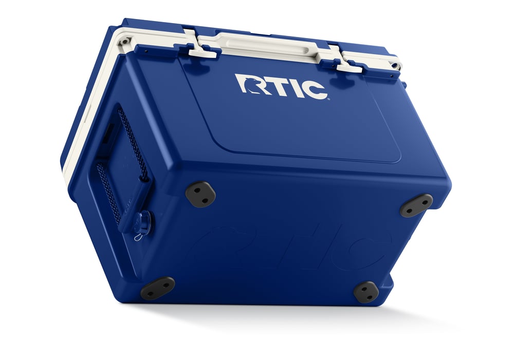 52 QT Ultra-Light Cooler Cobalt & White - Image 5