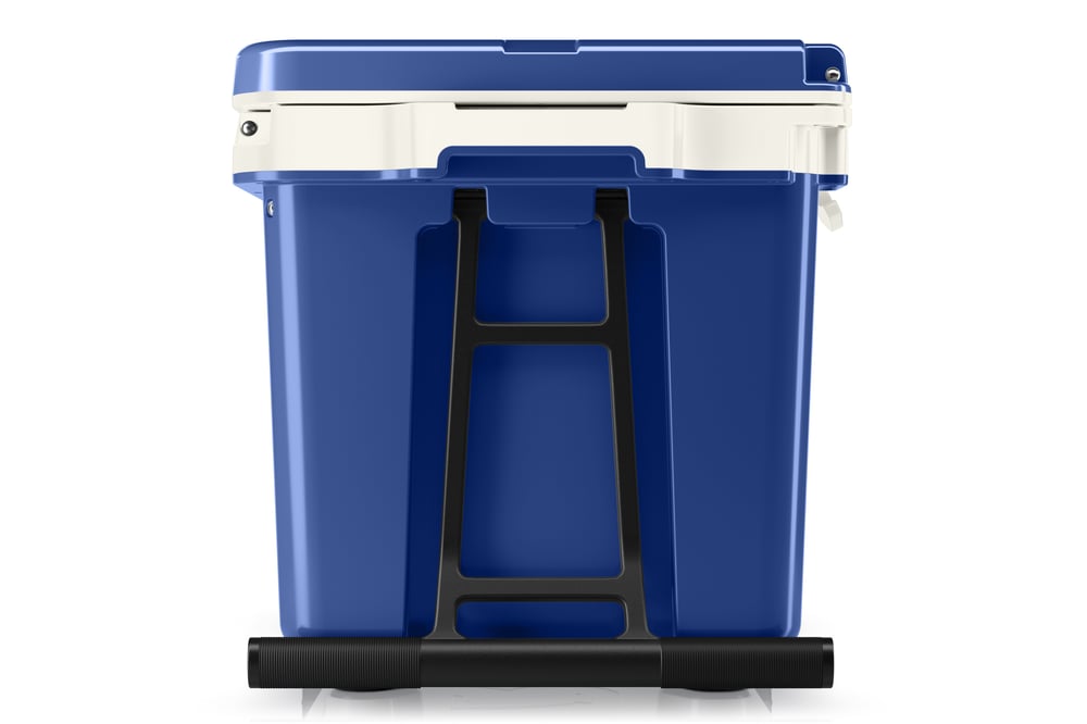 72 QT Ultra-Light Wheeled Cooler Cobalt & White - Image 4