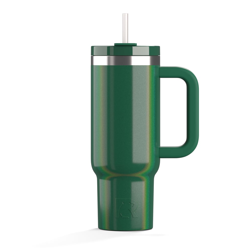 Road Trip Tumbler Pine Tree Glitter - Image 2