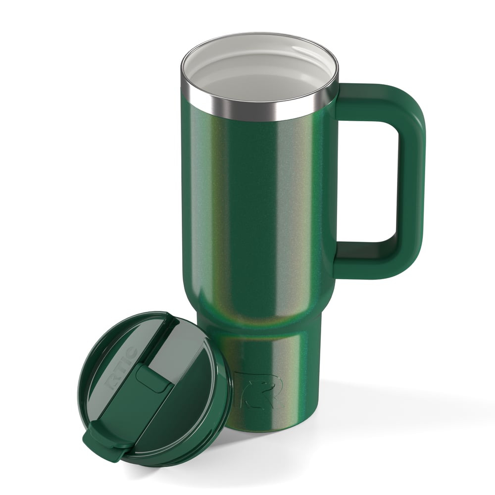 Road Trip Tumbler Pine Tree Glitter - Image 6