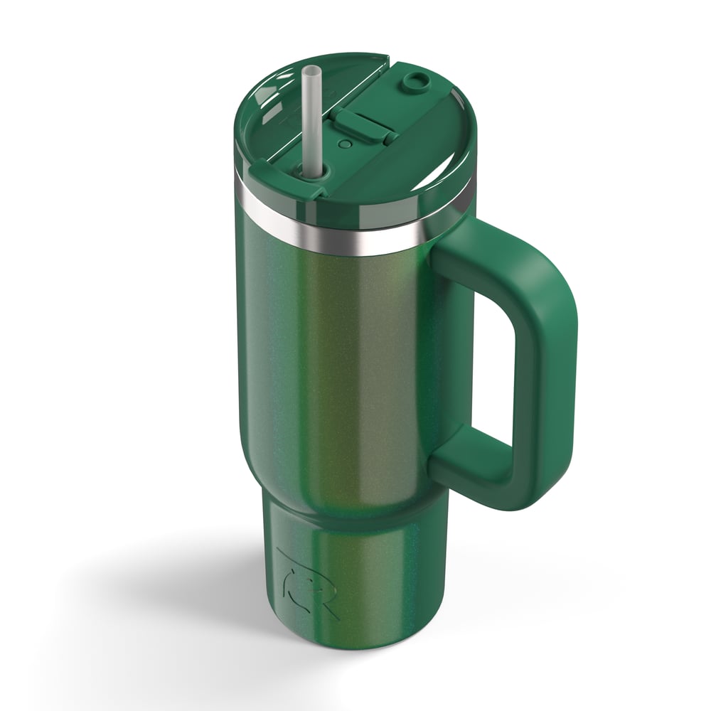 Road Trip Tumbler Pine Tree Glitter - Image 7