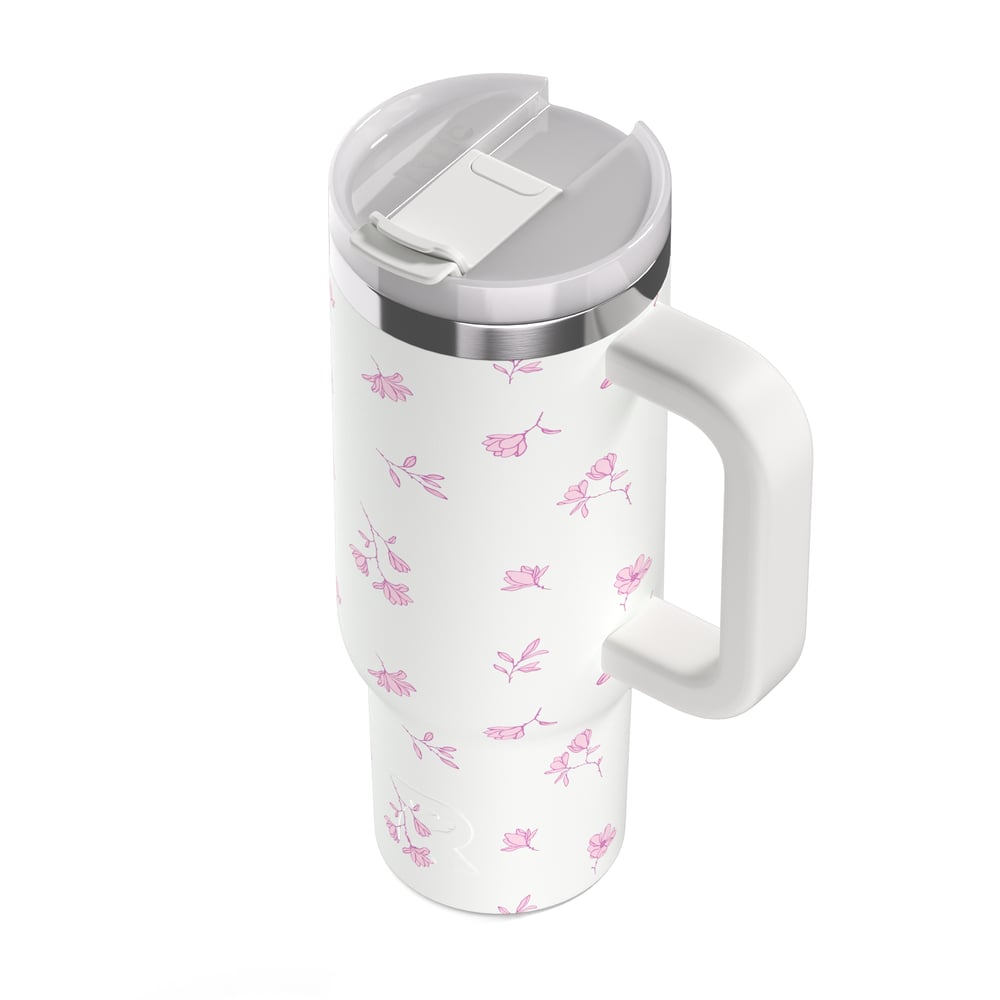 Road Trip Tumbler Pink Magnolias - Image 7