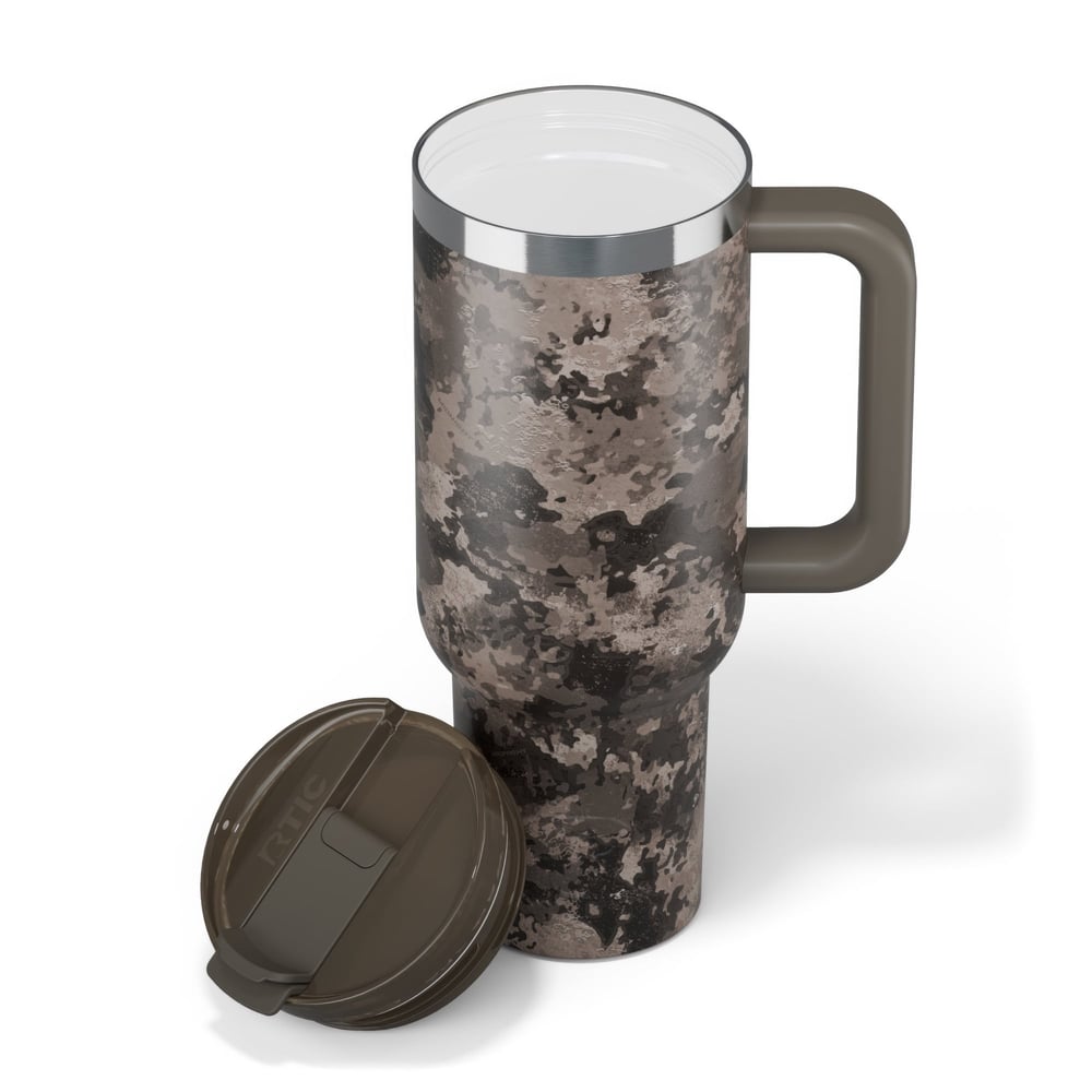 Road Trip Tumbler Olive Midnight Camo - Image 3
