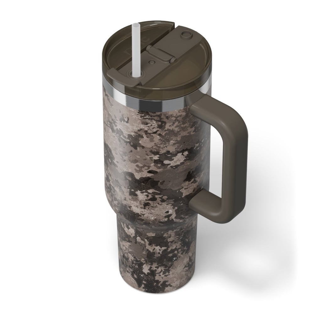 Road Trip Tumbler Olive Midnight Camo - Image 4