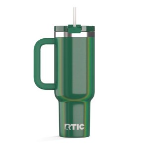Road Trip Tumbler Pine Tree Glitter