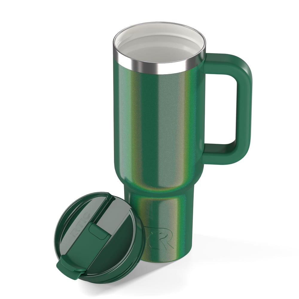 Road Trip Tumbler Pine Tree Glitter - Image 6