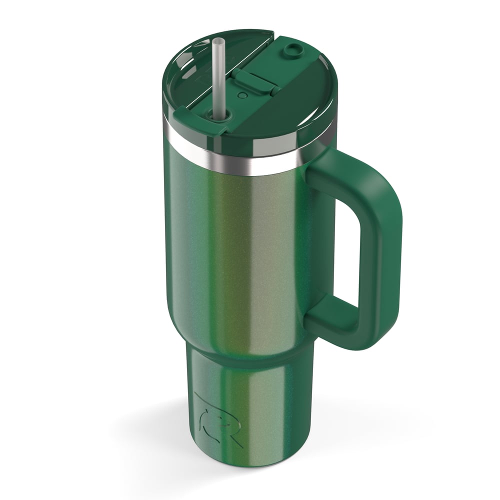 Road Trip Tumbler Pine Tree Glitter - Image 7