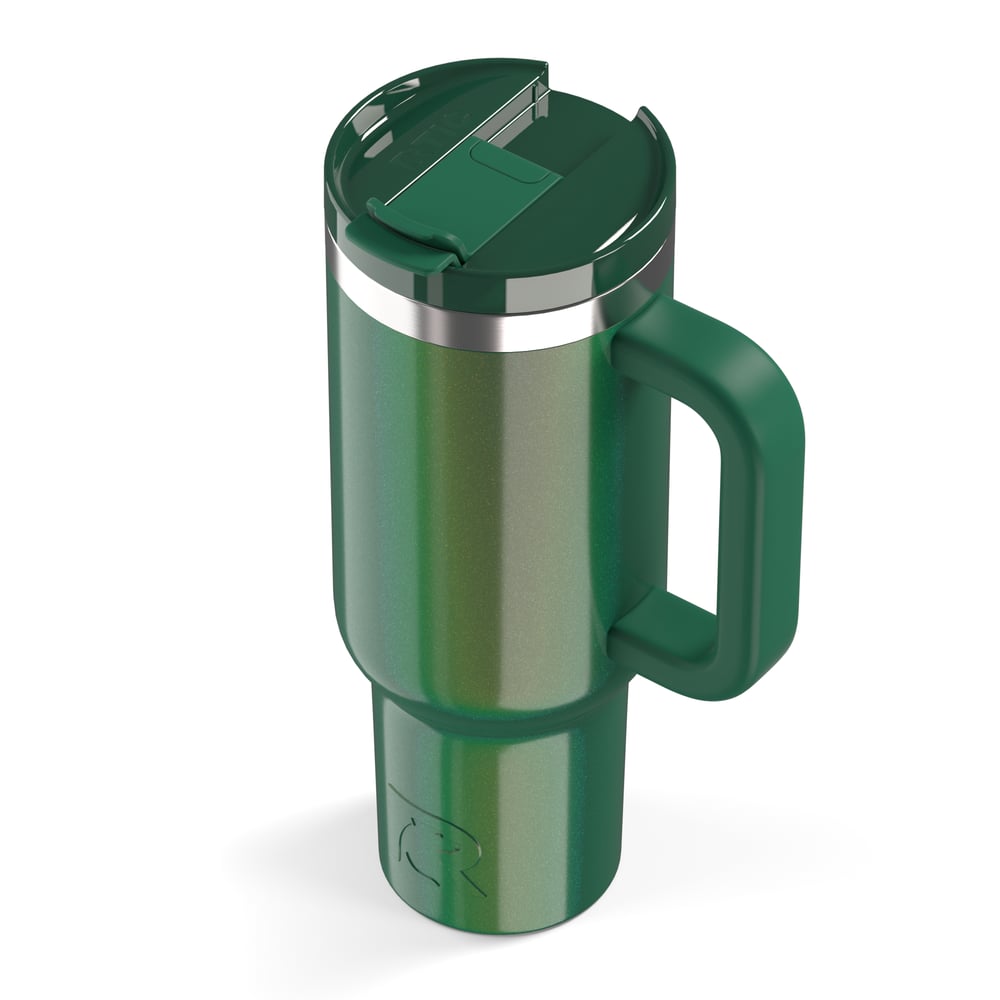 Road Trip Tumbler Pine Tree Glitter - Image 9