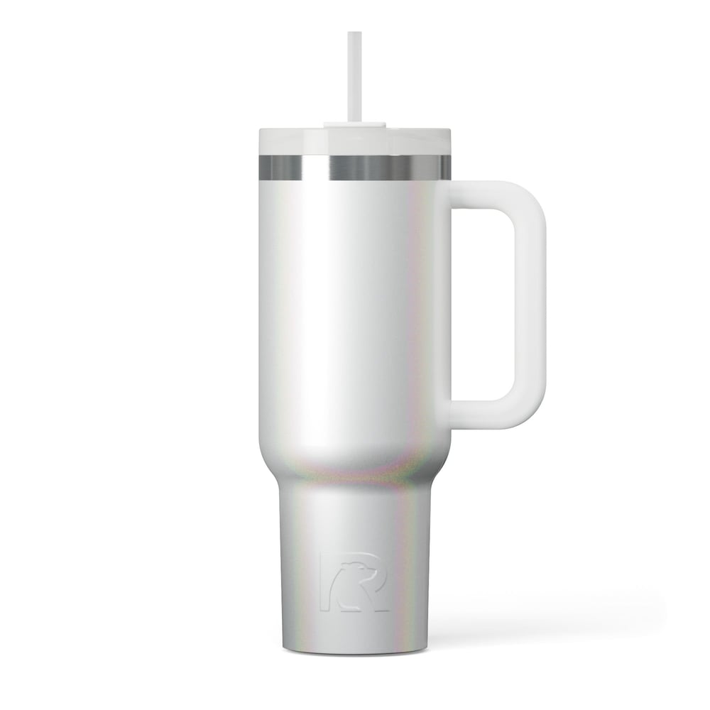 Road Trip Tumbler White Glitter - Image 7