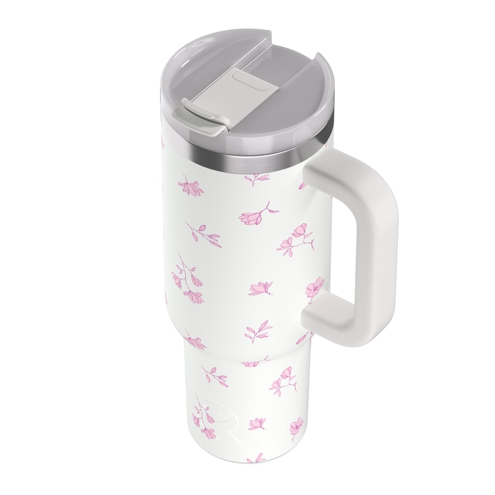 Road Trip Tumbler Pink Magnolias - Image 7
