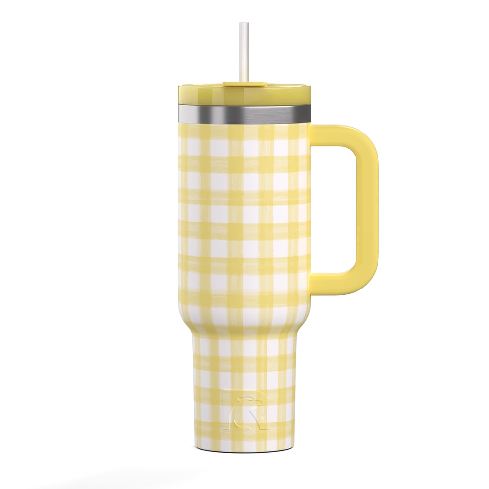 Road Trip Tumbler Sunlight Gingham - Image 2