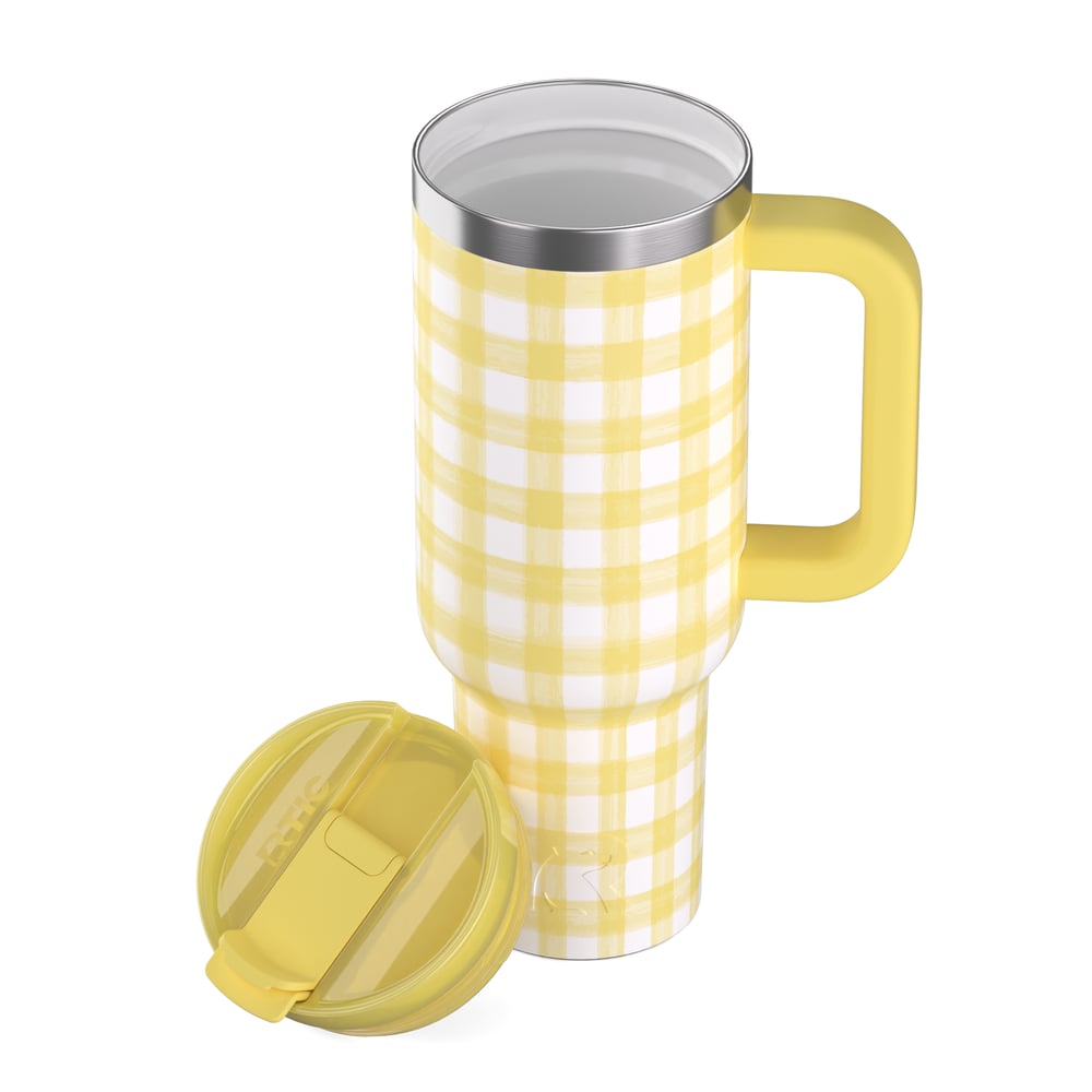 Road Trip Tumbler Sunlight Gingham - Image 4