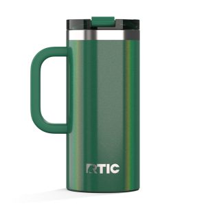 Road Trip Travel Mug Pine Tree Glitter