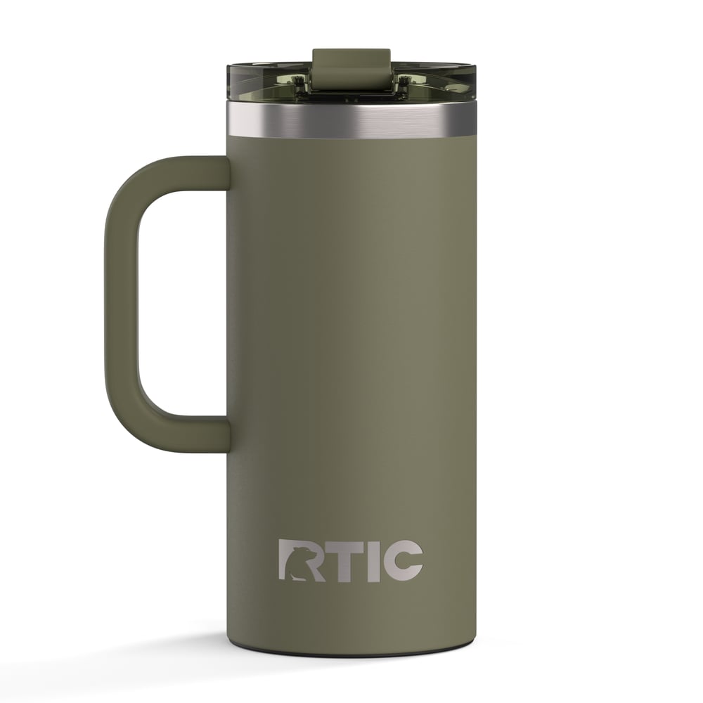 Road Trip Travel Mug Olive