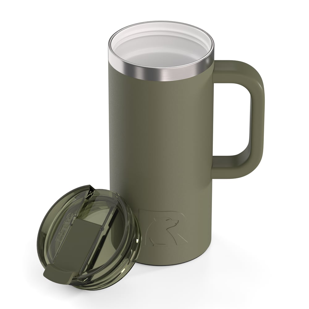 Road Trip Travel Mug Olive - Image 3