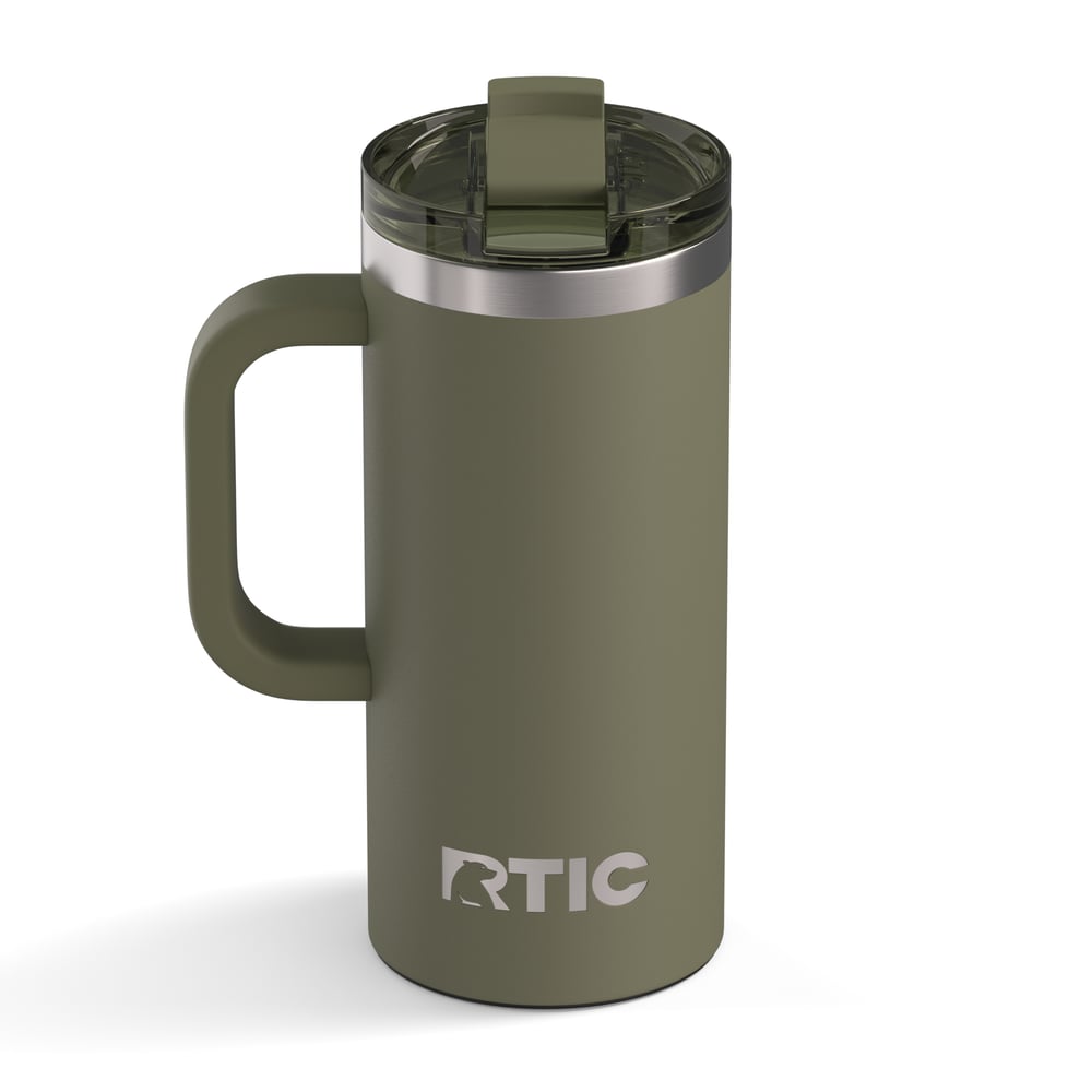Road Trip Travel Mug Olive - Image 4