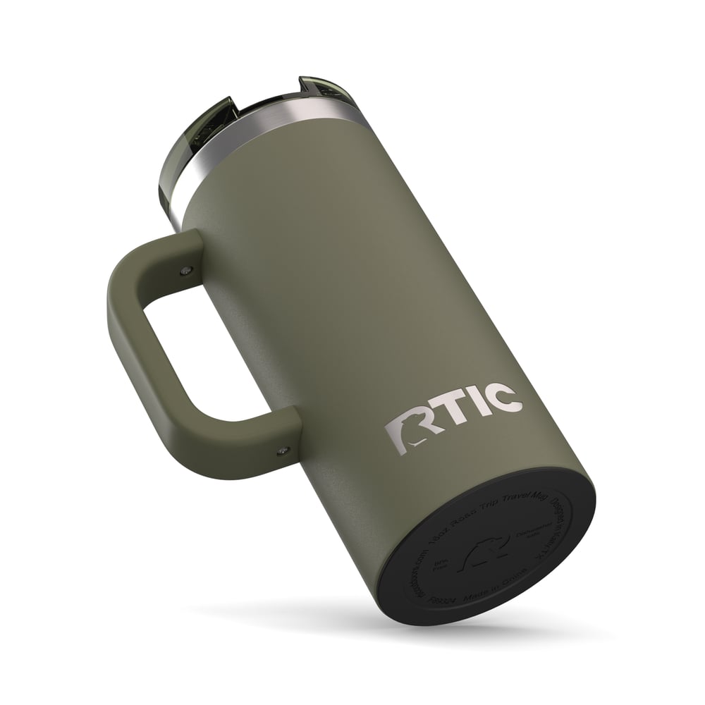 Road Trip Travel Mug Olive - Image 5