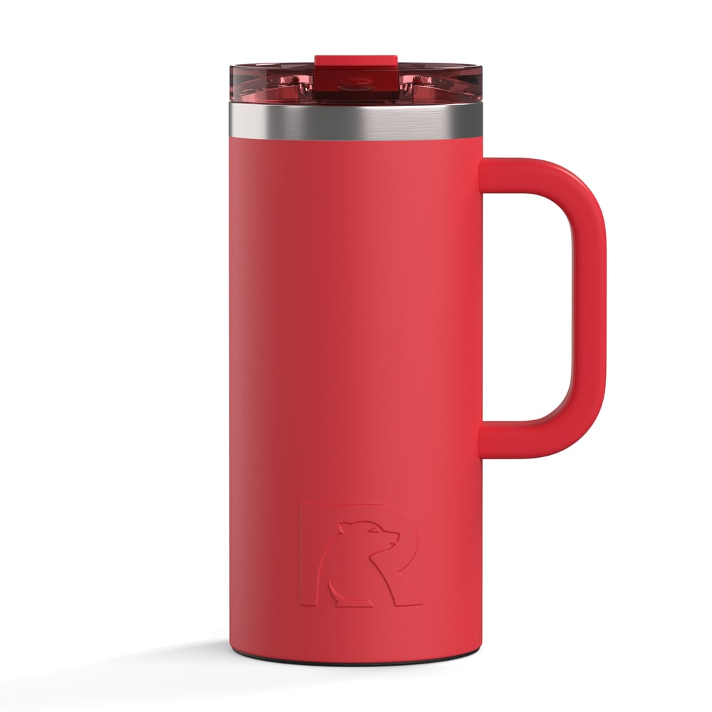 Road Trip Travel Mug Flag Red - Image 2