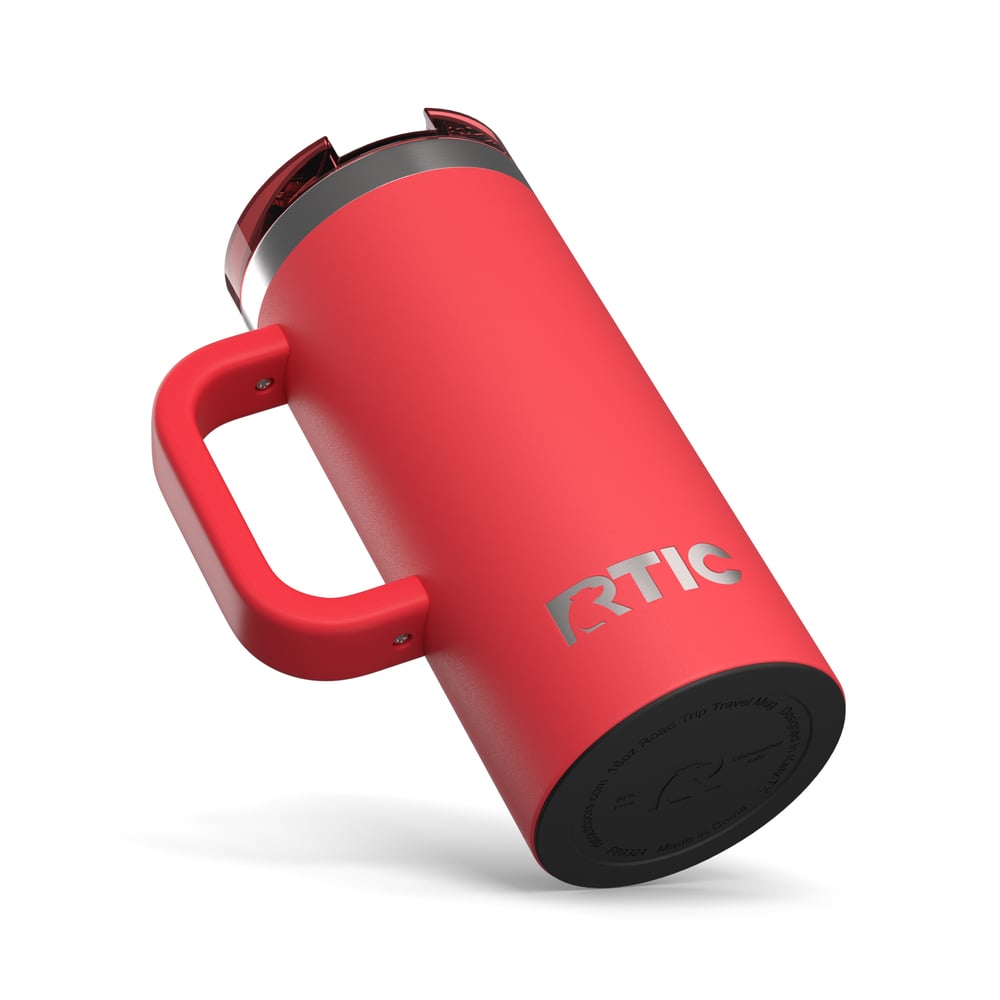 Road Trip Travel Mug Flag Red - Image 5