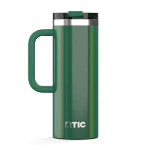 Road Trip Travel Mug Pine Tree Glitter