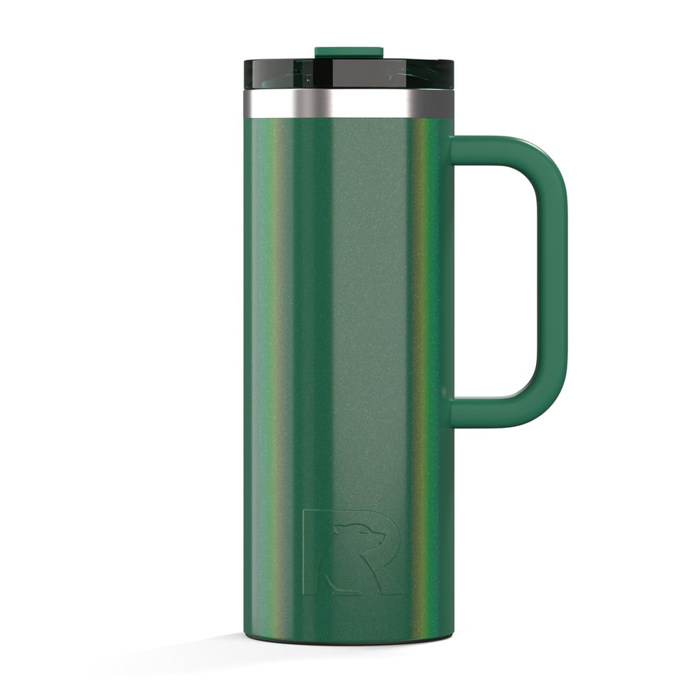 Road Trip Travel Mug Pine Tree Glitter - Image 2