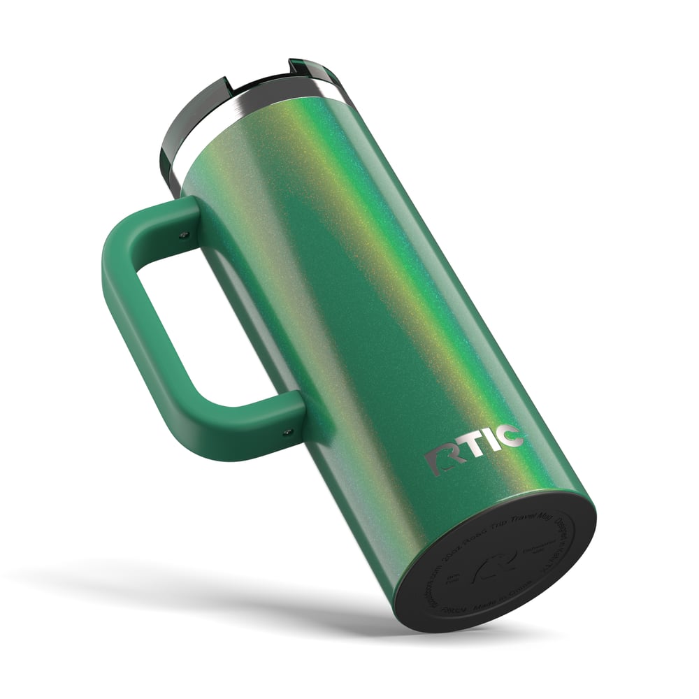 Road Trip Travel Mug Pine Tree Glitter - Image 7