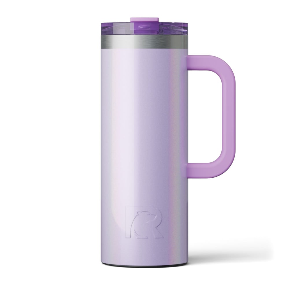 Road Trip Travel Mug Lavender Glitter - Image 2