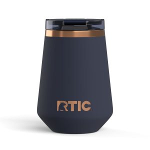 12oz Happy Hour Wine Tumbler Dark Midnight Dust
