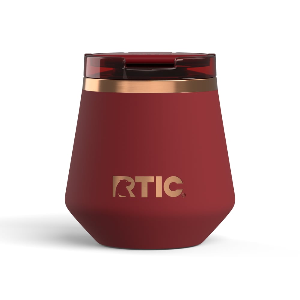 8oz Happy Hour Lowball Tumbler Black Cherry