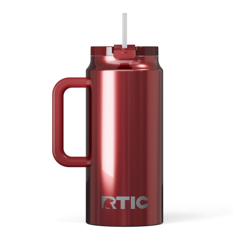 64oz Road Trip Tumbler Black Cherry Metallic