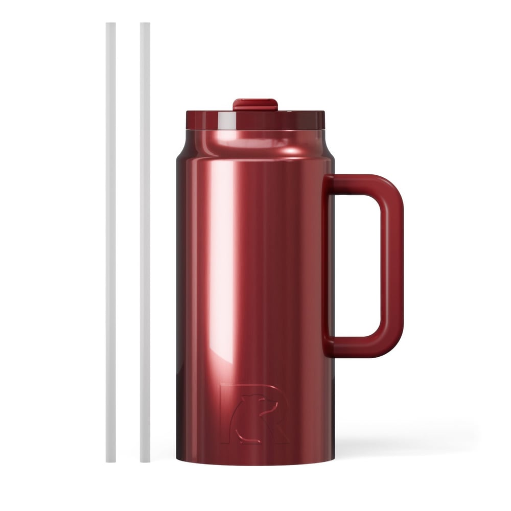 64oz Road Trip Tumbler Black Cherry Metallic - Image 2