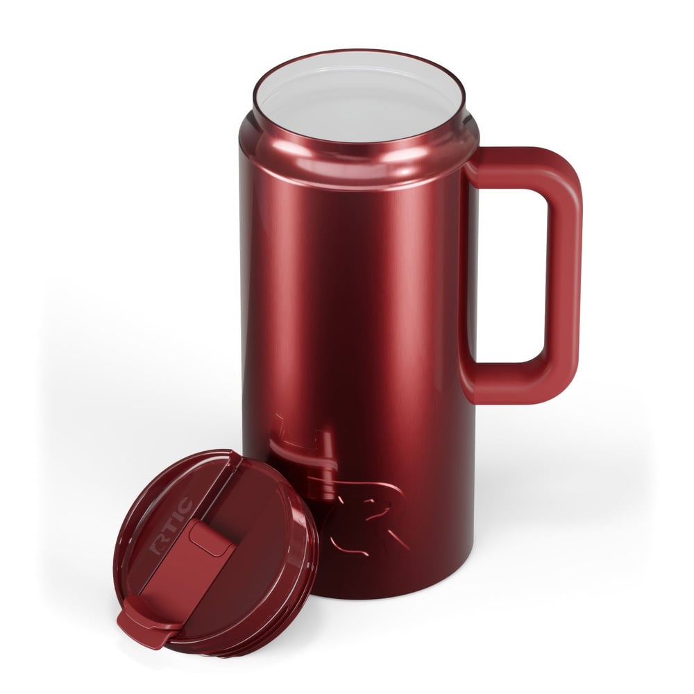 64oz Road Trip Tumbler Black Cherry Metallic - Image 3