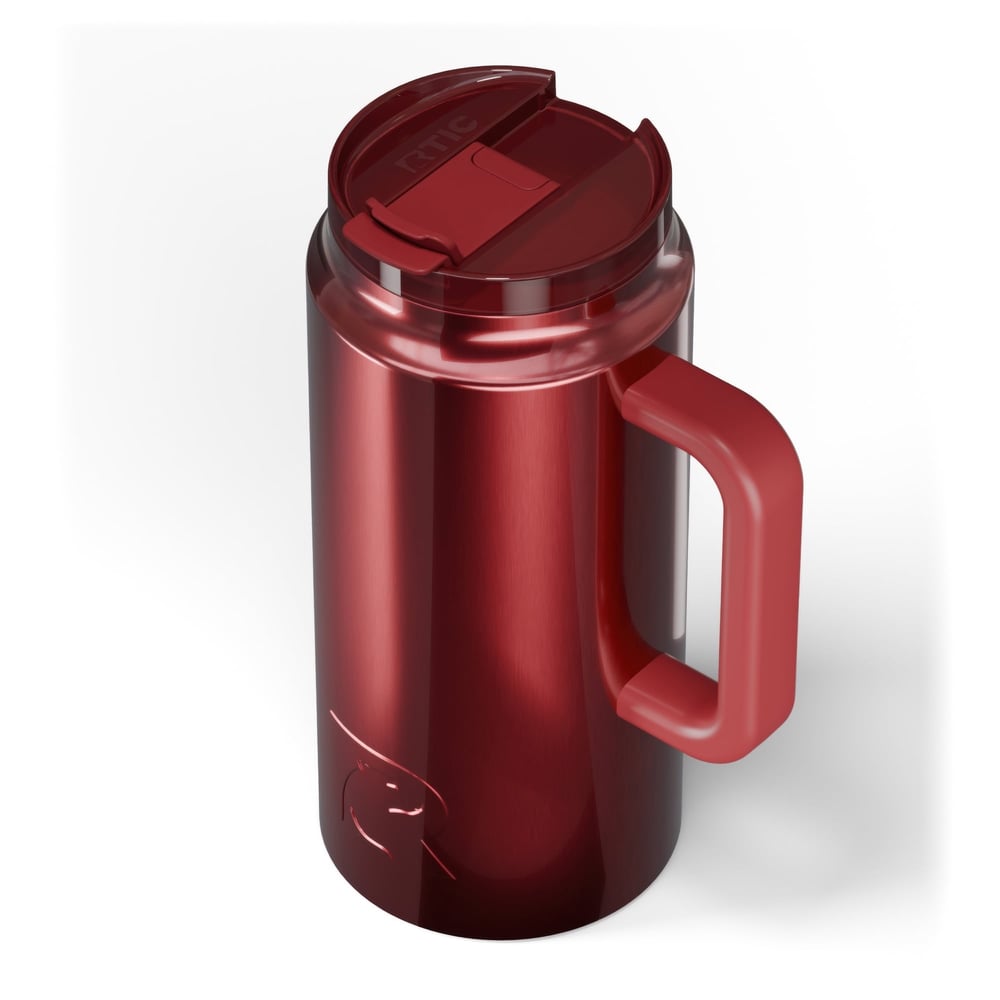 64oz Road Trip Tumbler Black Cherry Metallic - Image 6