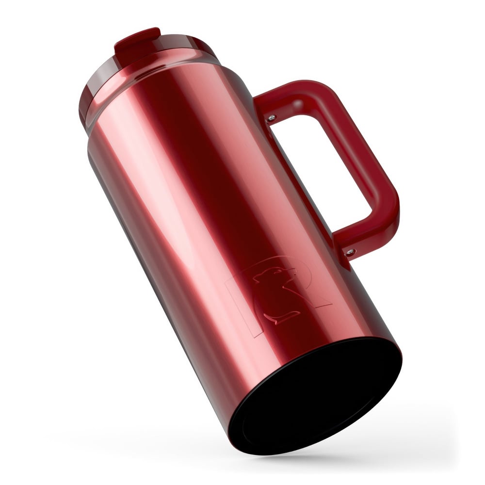 64oz Road Trip Tumbler Black Cherry Metallic - Image 7