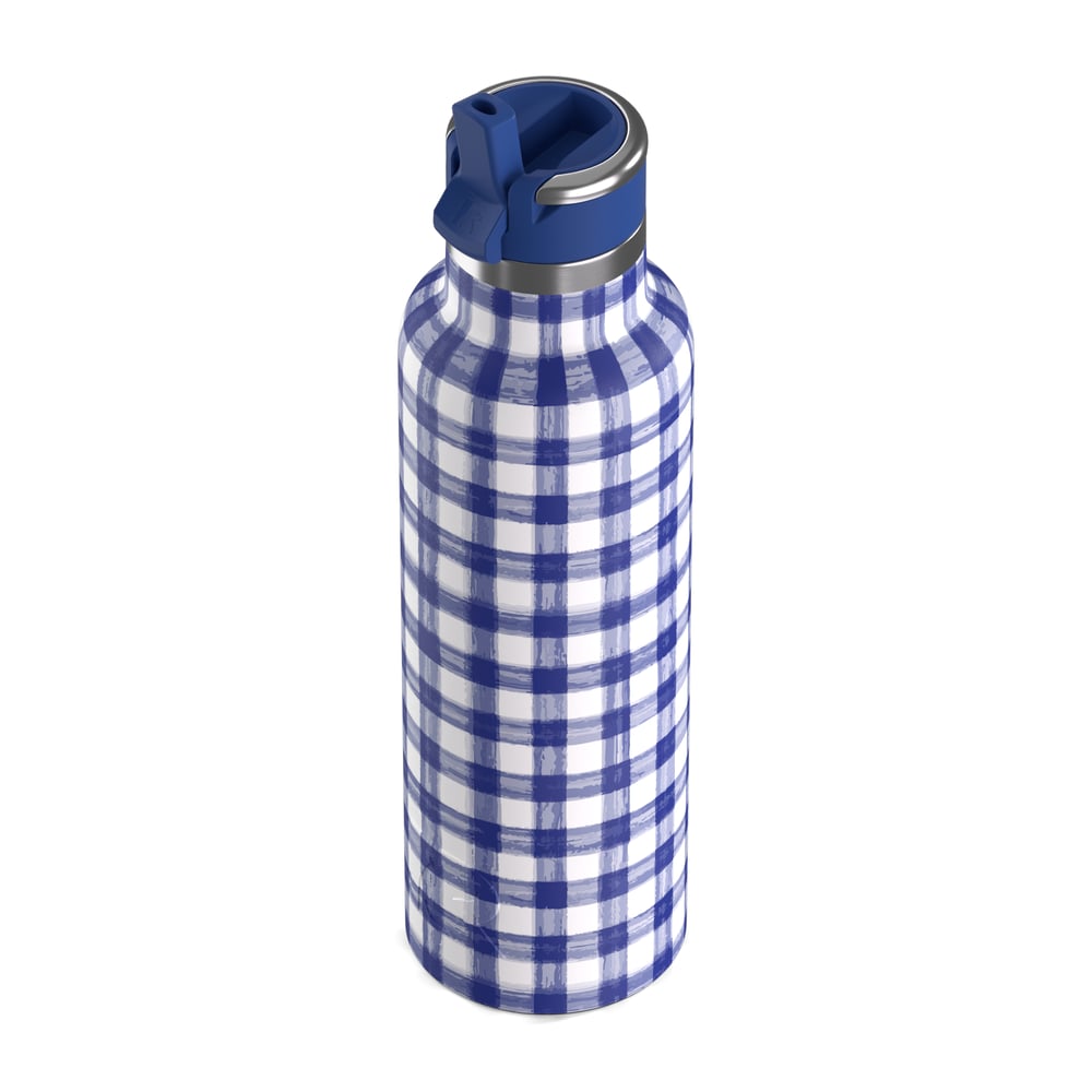 Journey Bottle Cobalt Gingham - Image 5