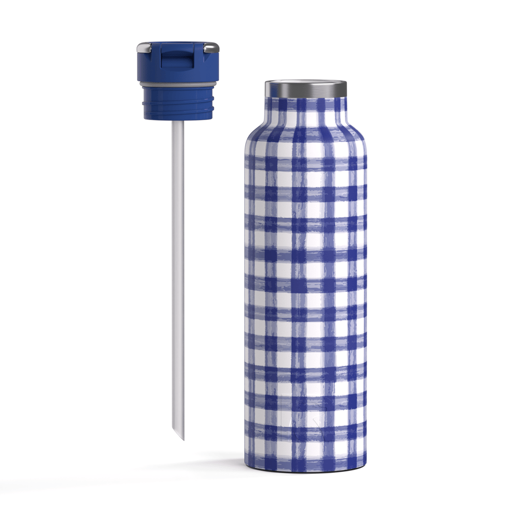 Journey Bottle Cobalt Gingham - Image 7