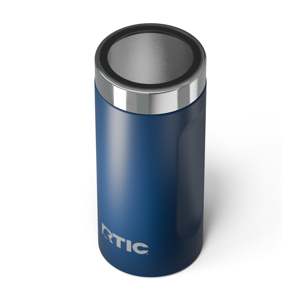 24oz Essential Can Cooler Navy - Image 5