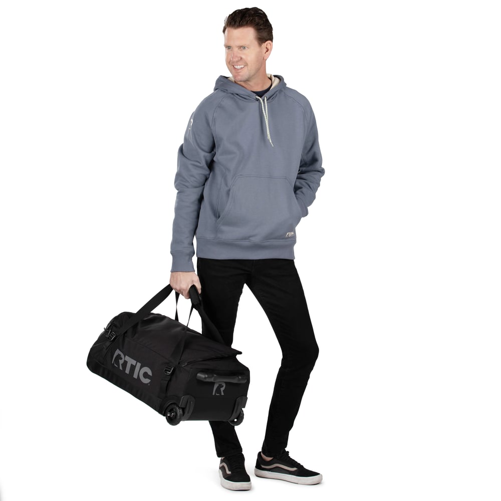 Road Trip Rolling Duffle Bag Black - Image 18