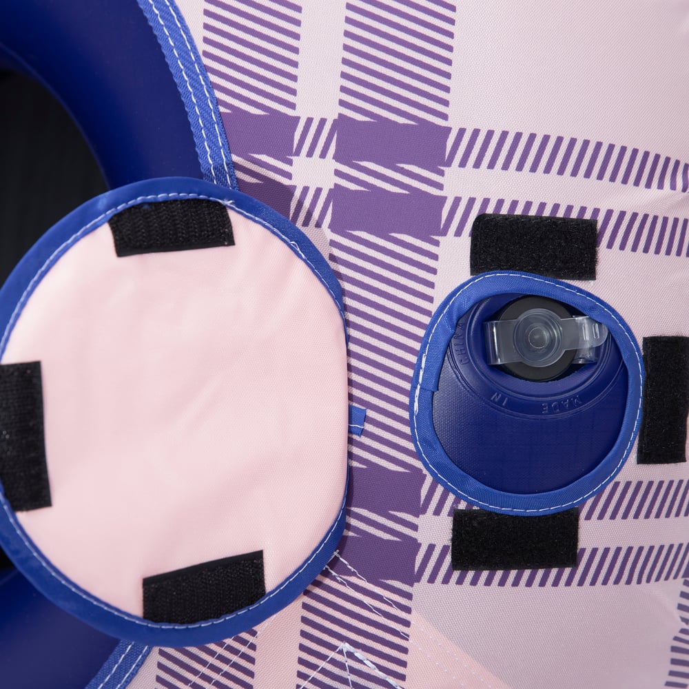 RTIC Tough Snow Tubes Berry/Pink Plaid - Image 3