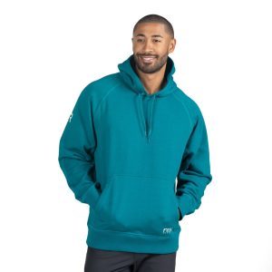 Water-Repellent Pullover Hoodie – Relaxed Fit Deep Harbor